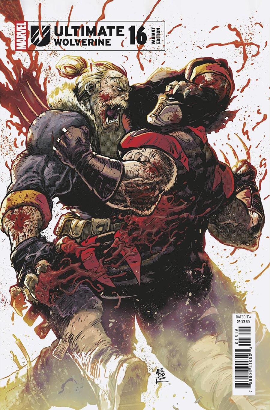 Ultimate Wolverine #16 Cover D Incentive Alex Lins Variant Cover