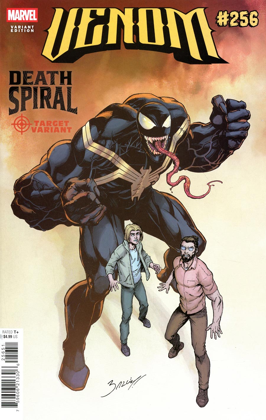Venom Vol 5 #256 Cover C Variant Mark Bagley Classified Target Cover (Death Spiral Part 6)