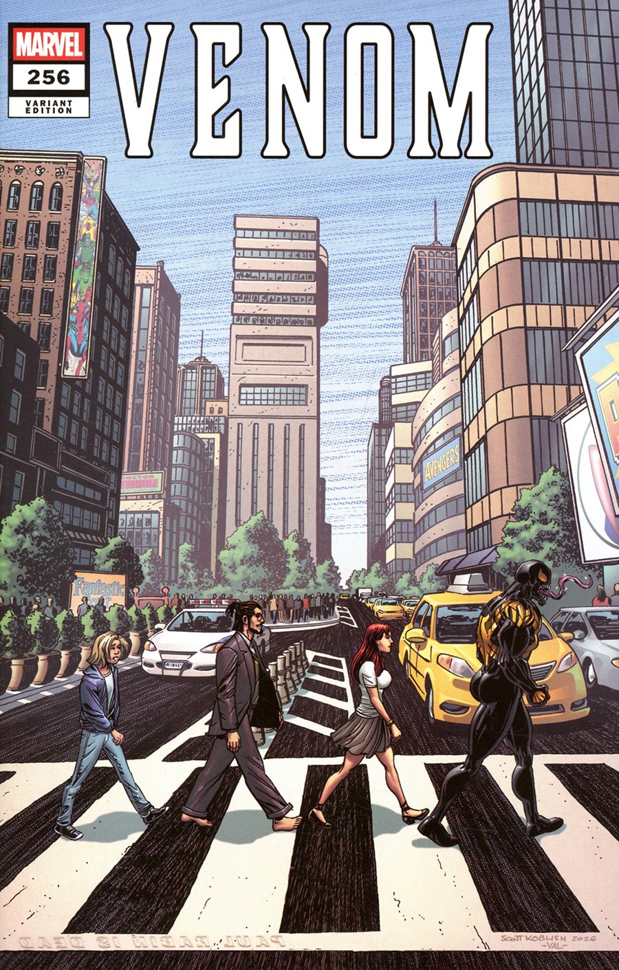 Venom Vol 5 #256 Cover F Variant Scott Koblish Spoiler Cover (Death Spiral Part 6)