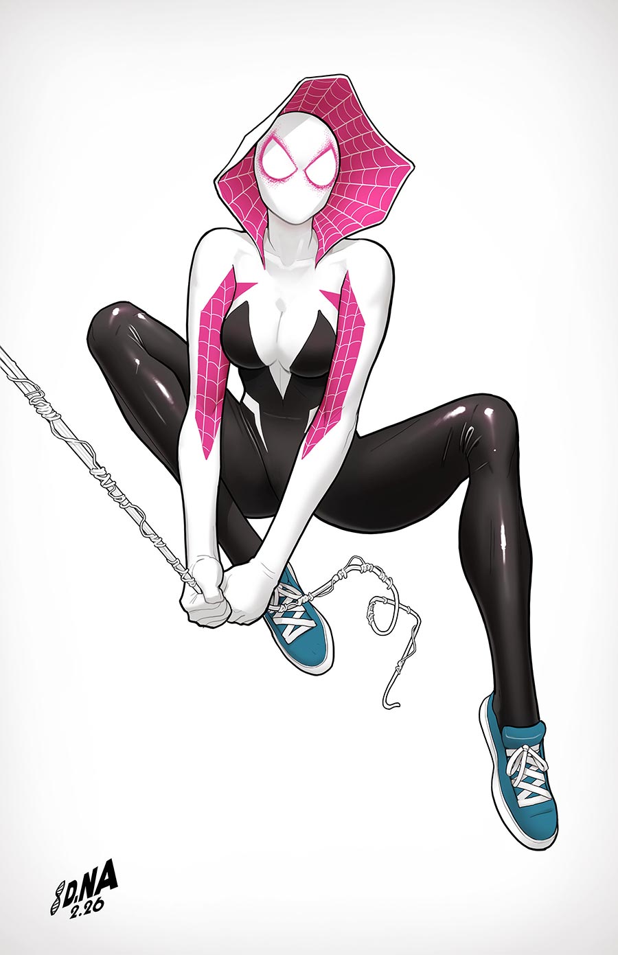 Amazing Spider-Man Vol 7 #26 Cover H Incentive David Nakayama Color Block White Virgin Cover (#990)(Death Spiral Part 7)