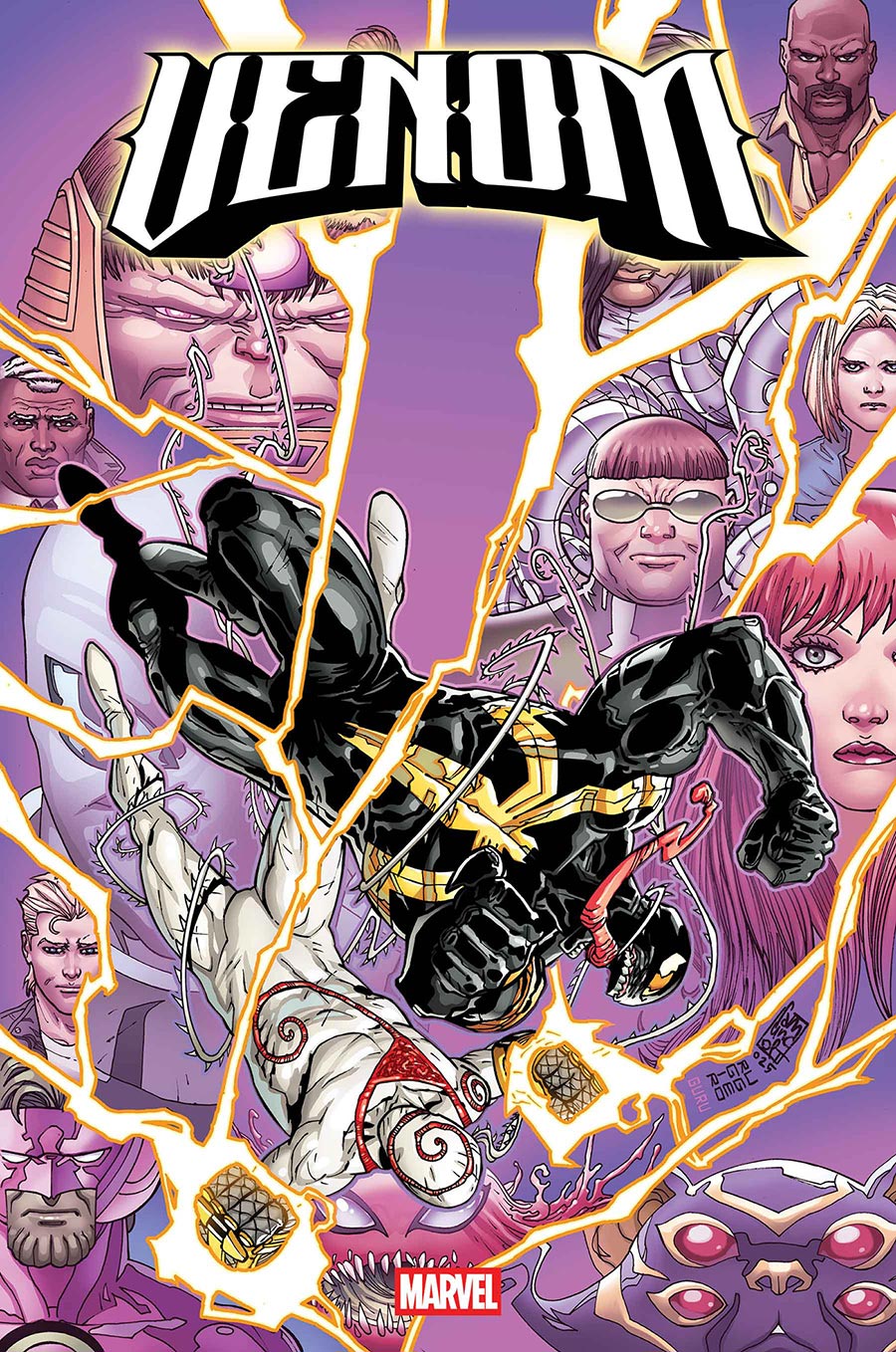 Venom Vol 5 #257 Cover A Regular Giuseppe Camuncoli Cover (Death Spiral Part 8)