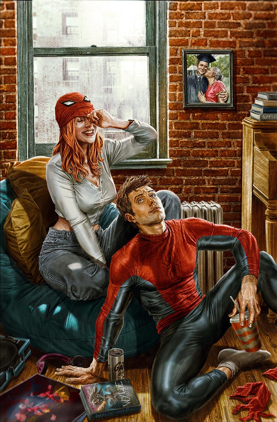 Amazing Spider-Man Vol 7 #27 Cover I Incentive Lee Bermejo Amazing Visions Virgin Cover (#991)(Death Spiral Part 9)