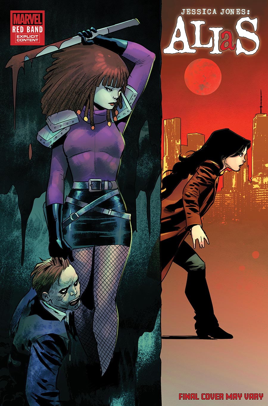 Alias Red Band #2 Cover D Incentive Jan Bazaldua Variant Cover With Polybag