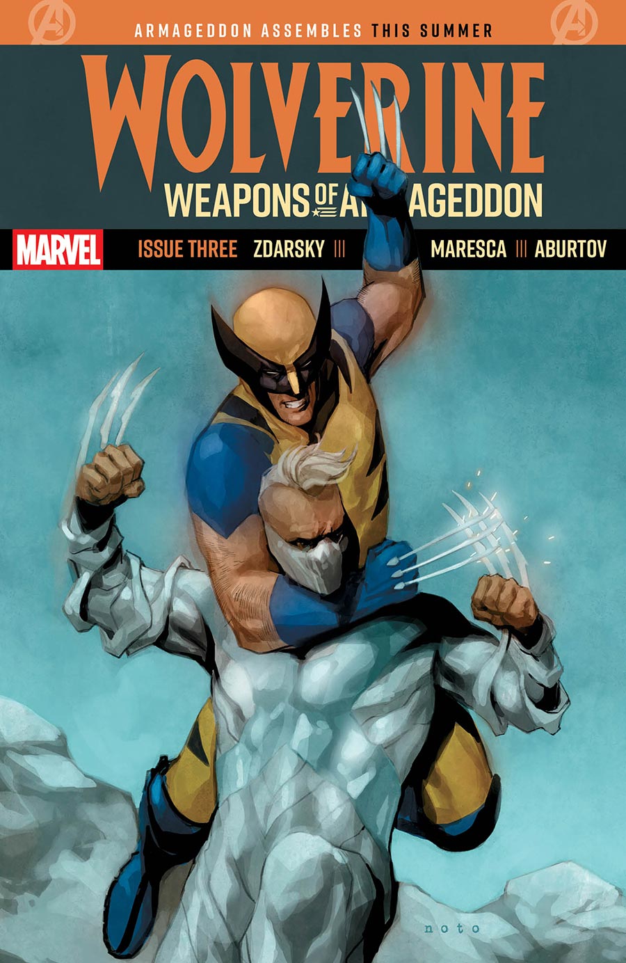 Wolverine Weapons Of Armageddon #3 Cover E Incentive Phil Noto Variant Cover (Armageddon Prelude)