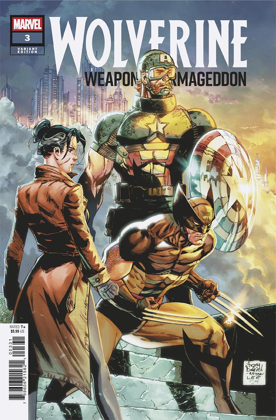 Wolverine Weapons Of Armageddon #3 Cover C Variant Tony Daniel Cover (Armageddon Prelude)