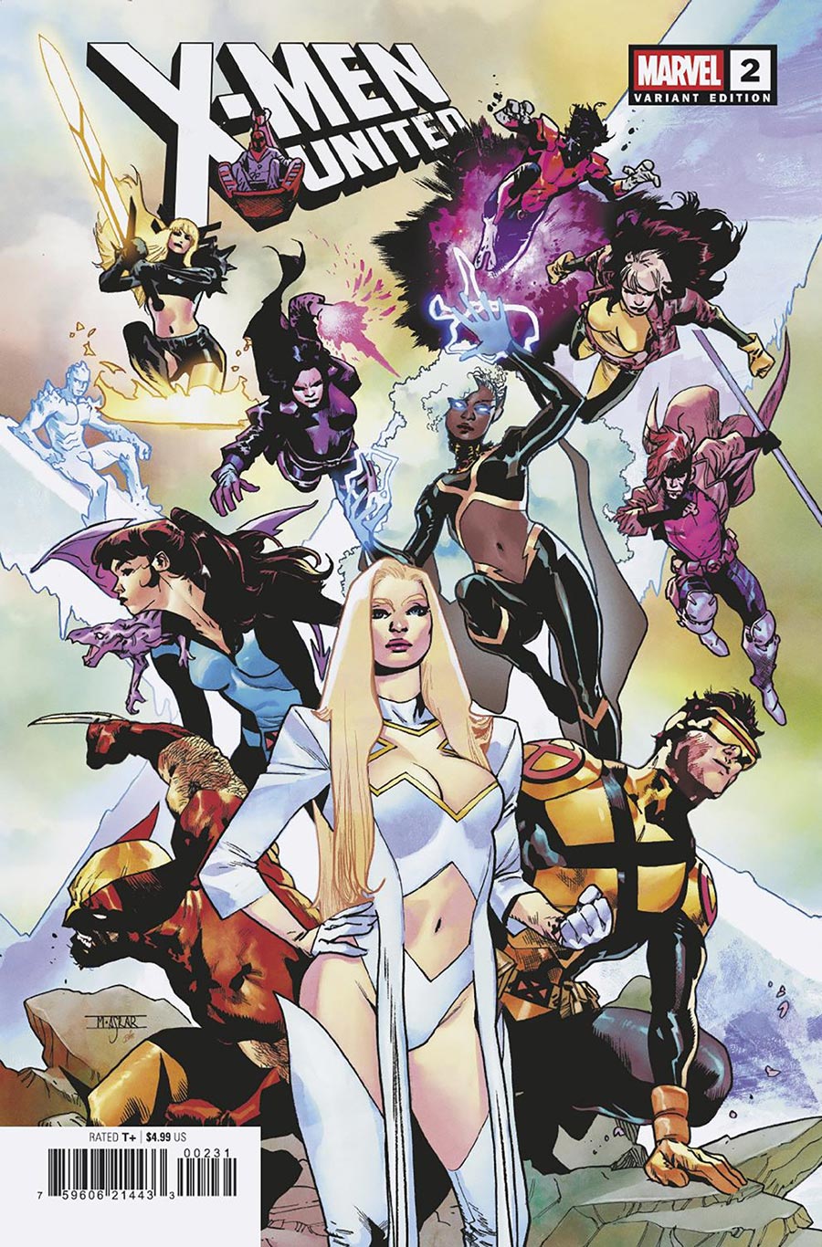 X-Men United #2 Cover D Variant Mahmud Asrar Cover (Shadows Of Tomorrow Tie-In)