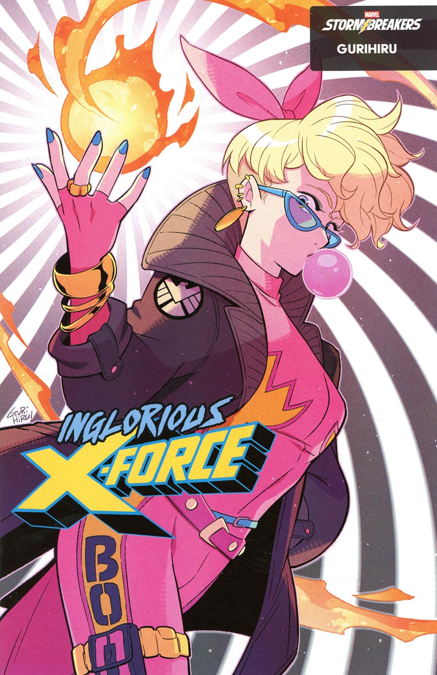 Inglorious X-Force #4 Cover B Variant Gurihiru Agents Of S.H.I.E.L.D. Cover (Shadows Of Tomorrow Tie-In)