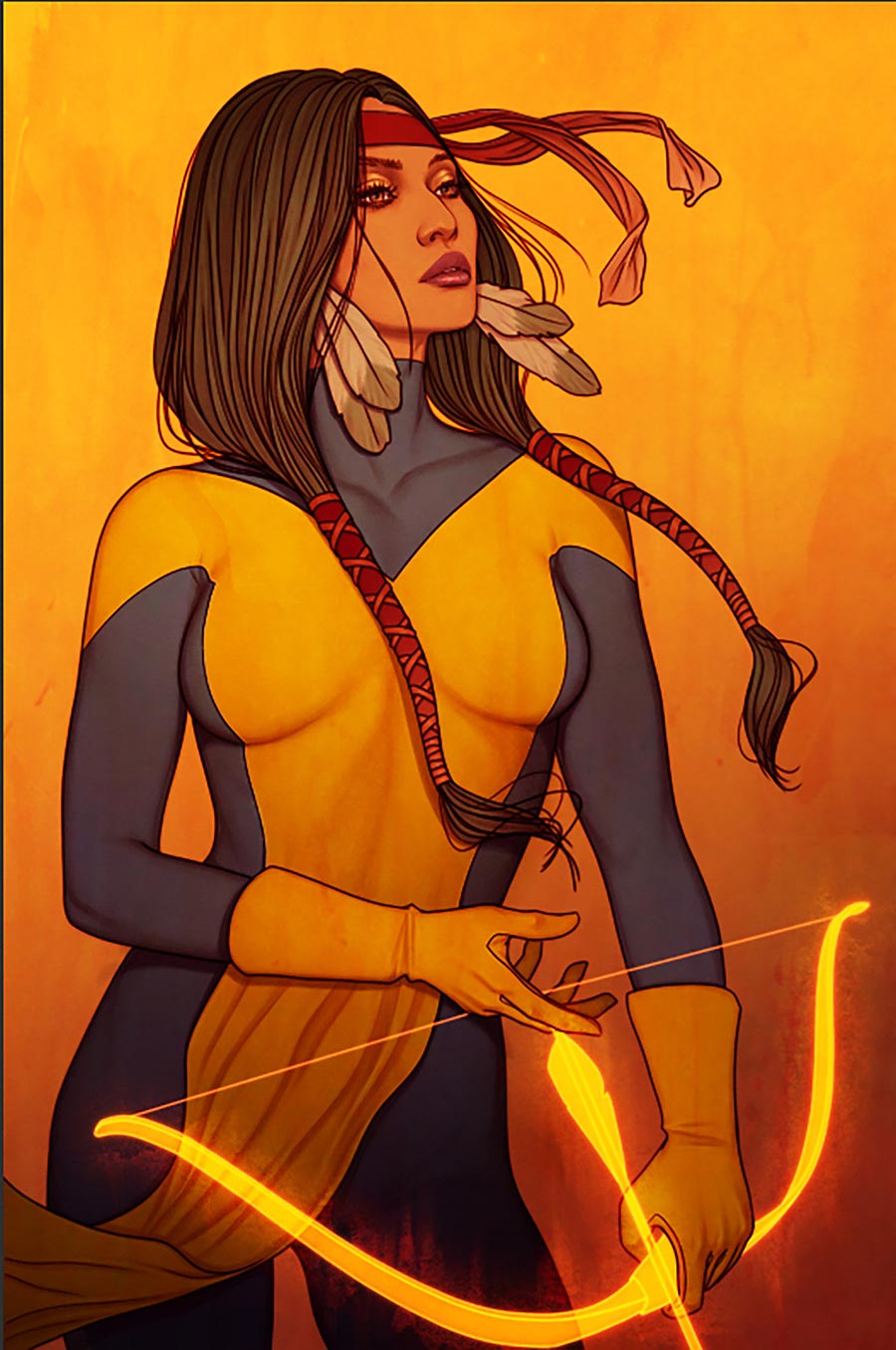 Moonstar #2 Cover E Incentive Jenny Frison Virgin Cover (Shadows Of Tomorrow Tie-In)
