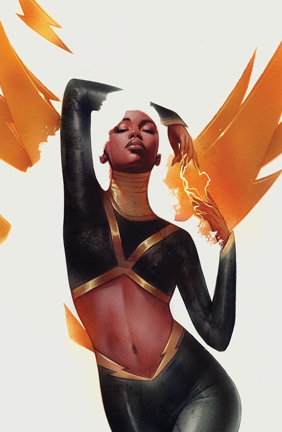 Storm Earths Mightiest Mutant #3 Cover E Incentive Ben Oliver Storm Virgin Cover (Shadows Of Tomorrow Tie-In)