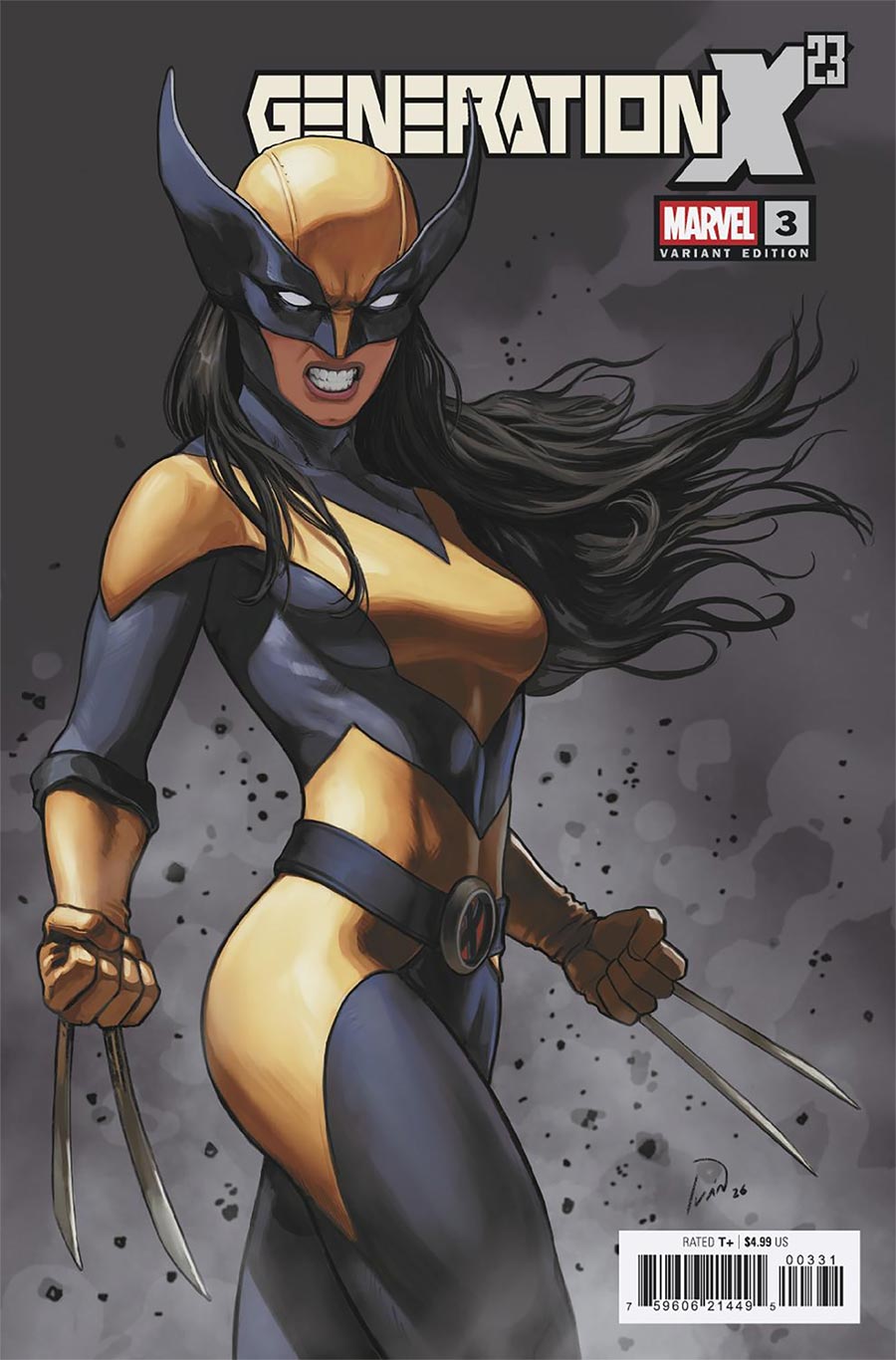 Generation X-23 #3 Cover B Variant Ivan Talavera X-23 Cover (Shadows Of Tomorrow Tie-In)