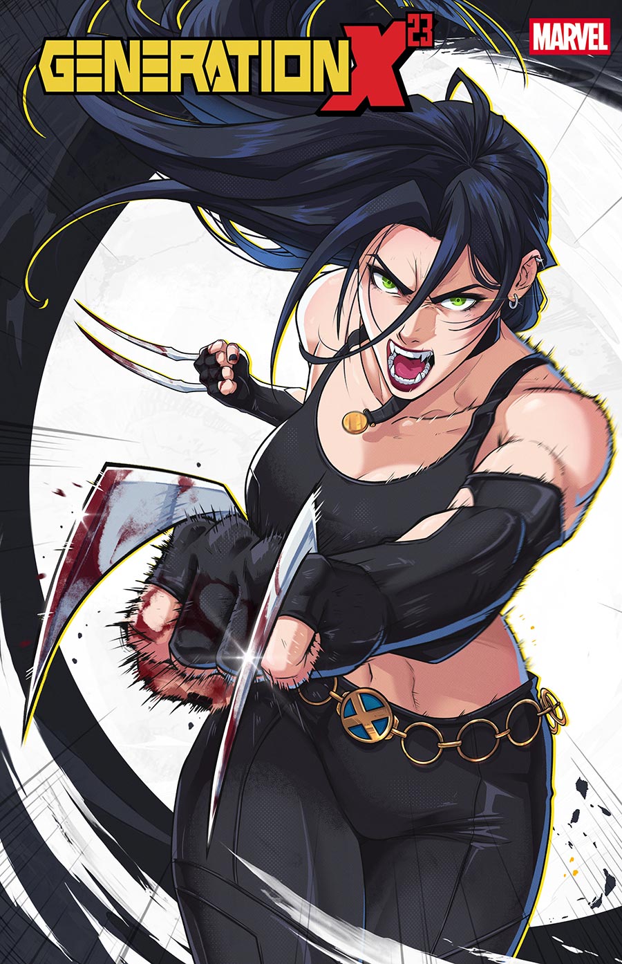 Generation X-23 #3 Cover C Variant Jhony Caballero Cover (Shadows Of Tomorrow Tie-In)