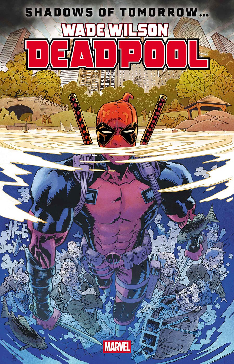 Wade Wilson Deadpool #3 Cover C Variant Scott Hepburn Cover (Shadows Of Tomorrow Tie-In)