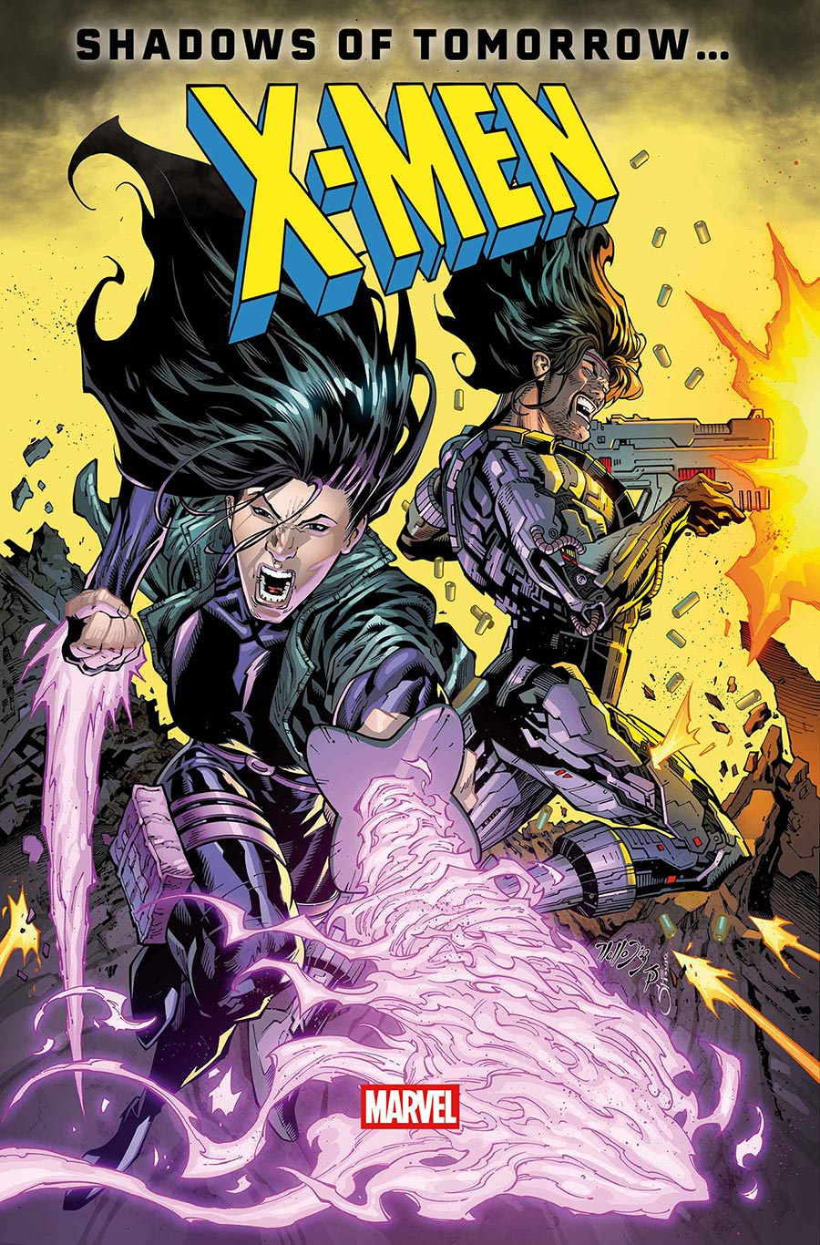 X-Men Vol 7 #28 Cover A Regular Netho Diaz Cover (Shadows Of Tomorrow Tie-In)