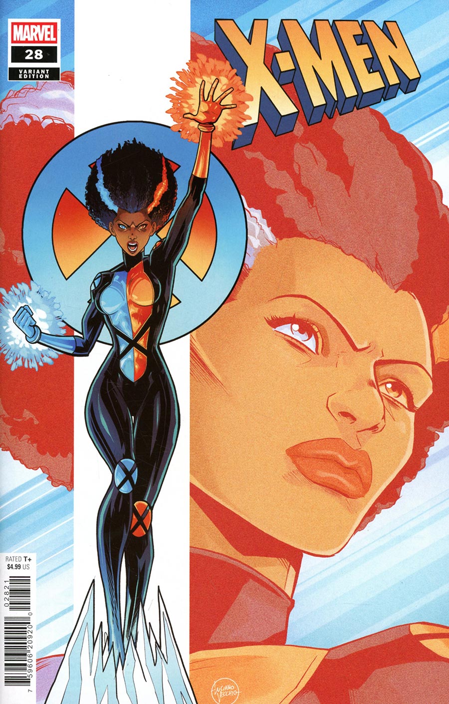 X-Men Vol 7 #28 Cover D Variant Luciano Vecchio Cover (Shadows Of Tomorrow Tie-In)
