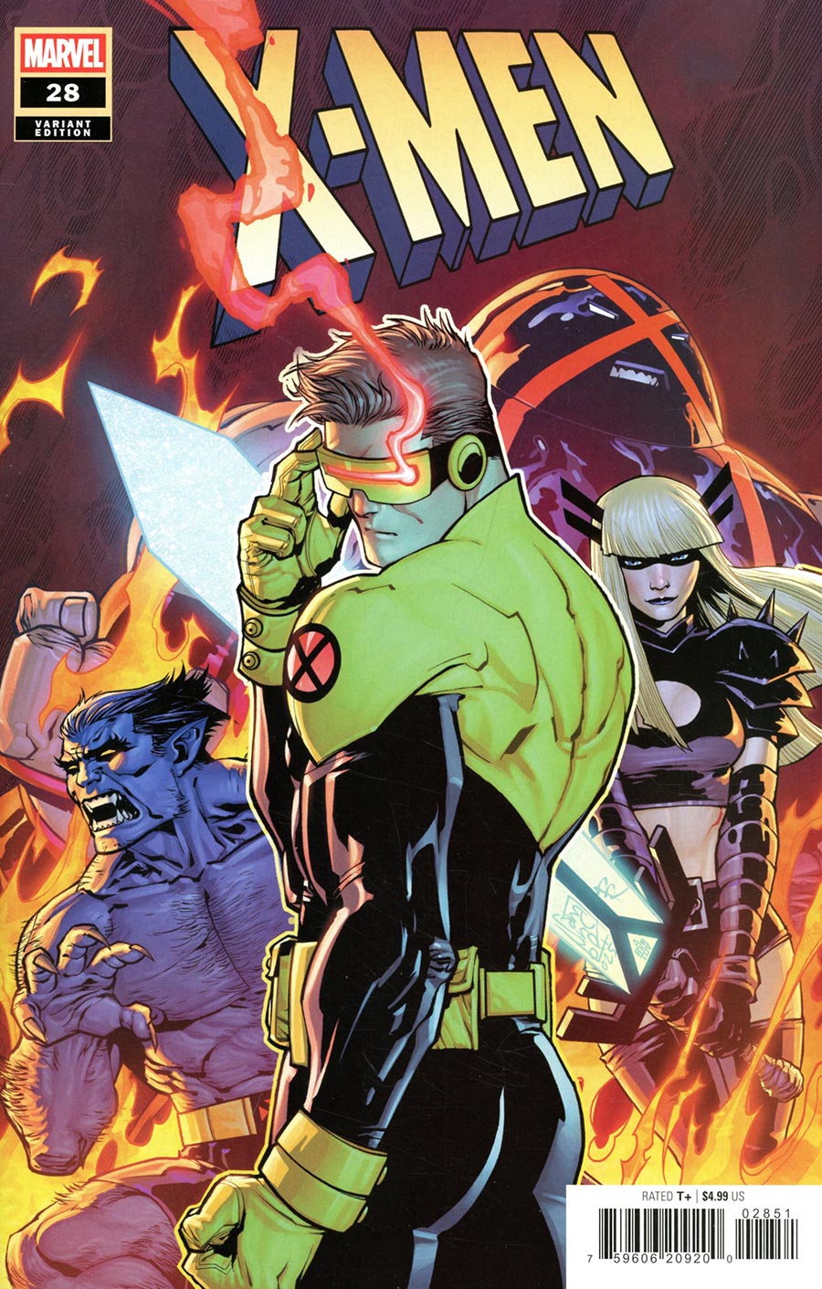 X-Men Vol 7 #28 Cover E Variant Giuseppe Camuncoli Cover (Shadows Of Tomorrow Tie-In)