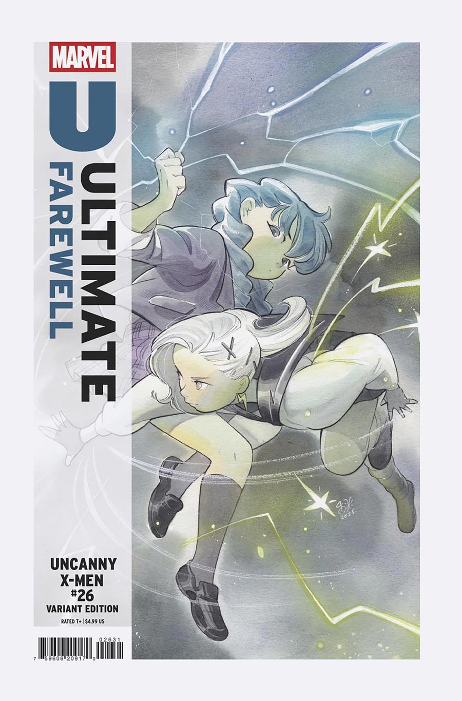 Uncanny X-Men Vol 6 #26 Cover B Variant Peach Momoko Ultimate Farewell Cover (Shadows Of Tomorrow Tie-In)