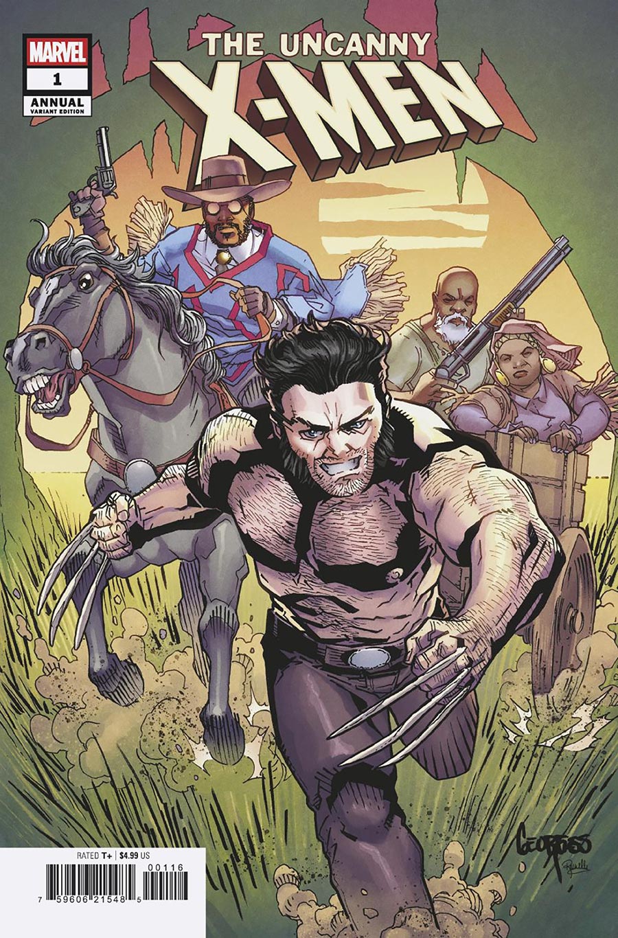 Uncanny X-Men Vol 6 Annual #1 (One Shot) Cover C Incentive Georges Jeanty Variant Cover