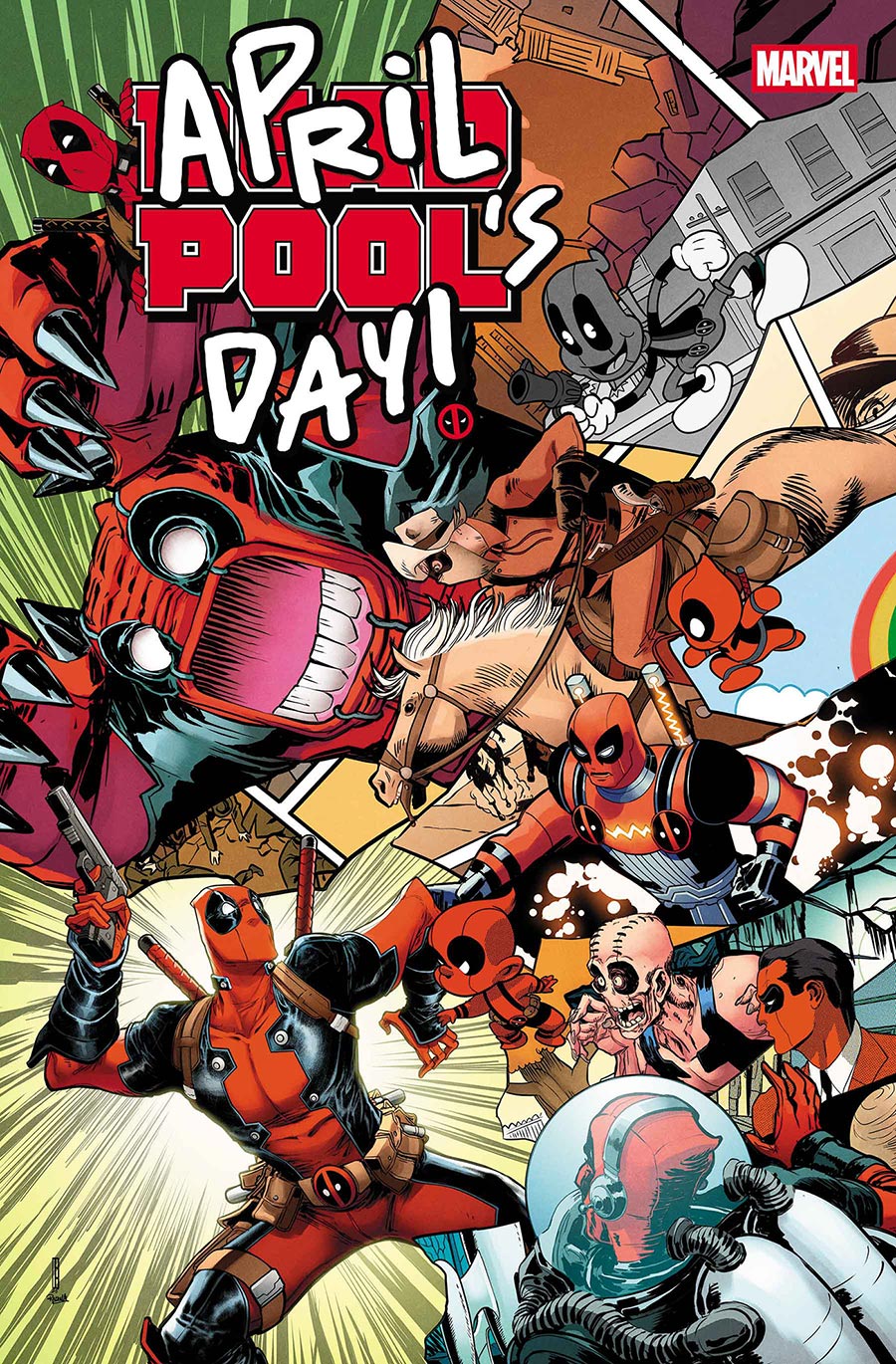 Deadpool April Pools Day #1 (One Shot) Cover A Regular David Baldeon Cover