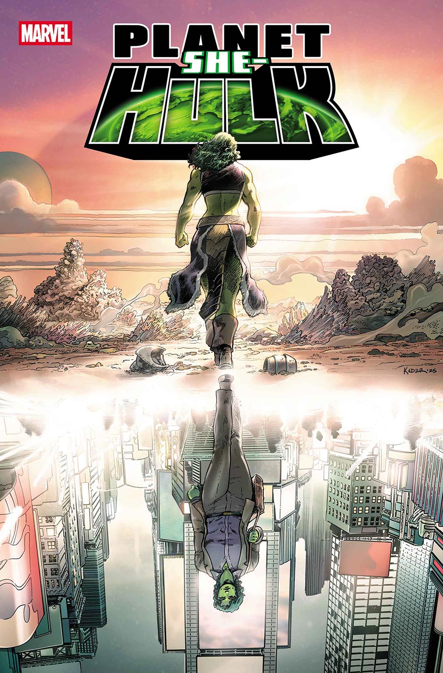 Planet She-Hulk #6 Cover A Regular Aaron Kuder Cover