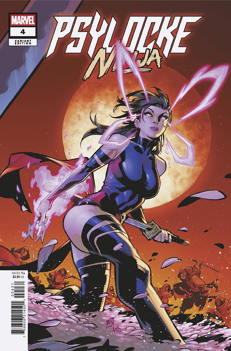 Psylocke Ninja #4 Cover C Variant CF Villa Psylocke Cover
