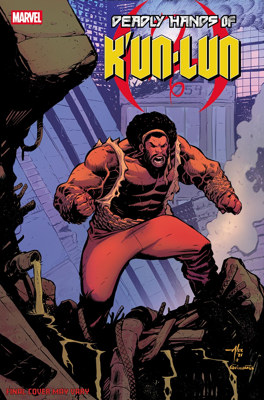 Deadly Hands Of Kun-Lun #3 Cover B Variant Alex Lins Ultimate Farewell Cover