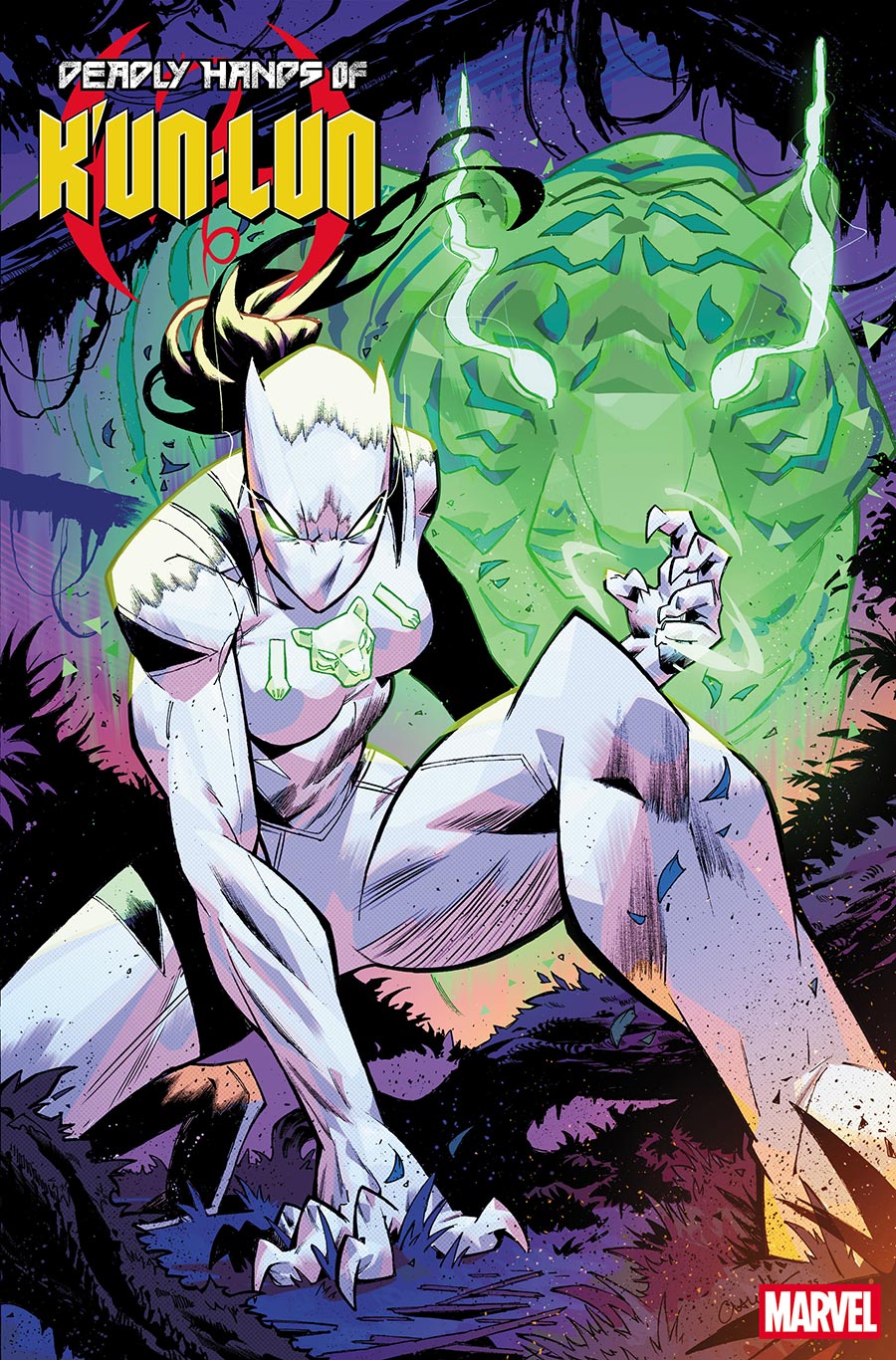 Deadly Hands Of Kun-Lun #3 Cover C Variant Leo Chiola White Tiger Cover