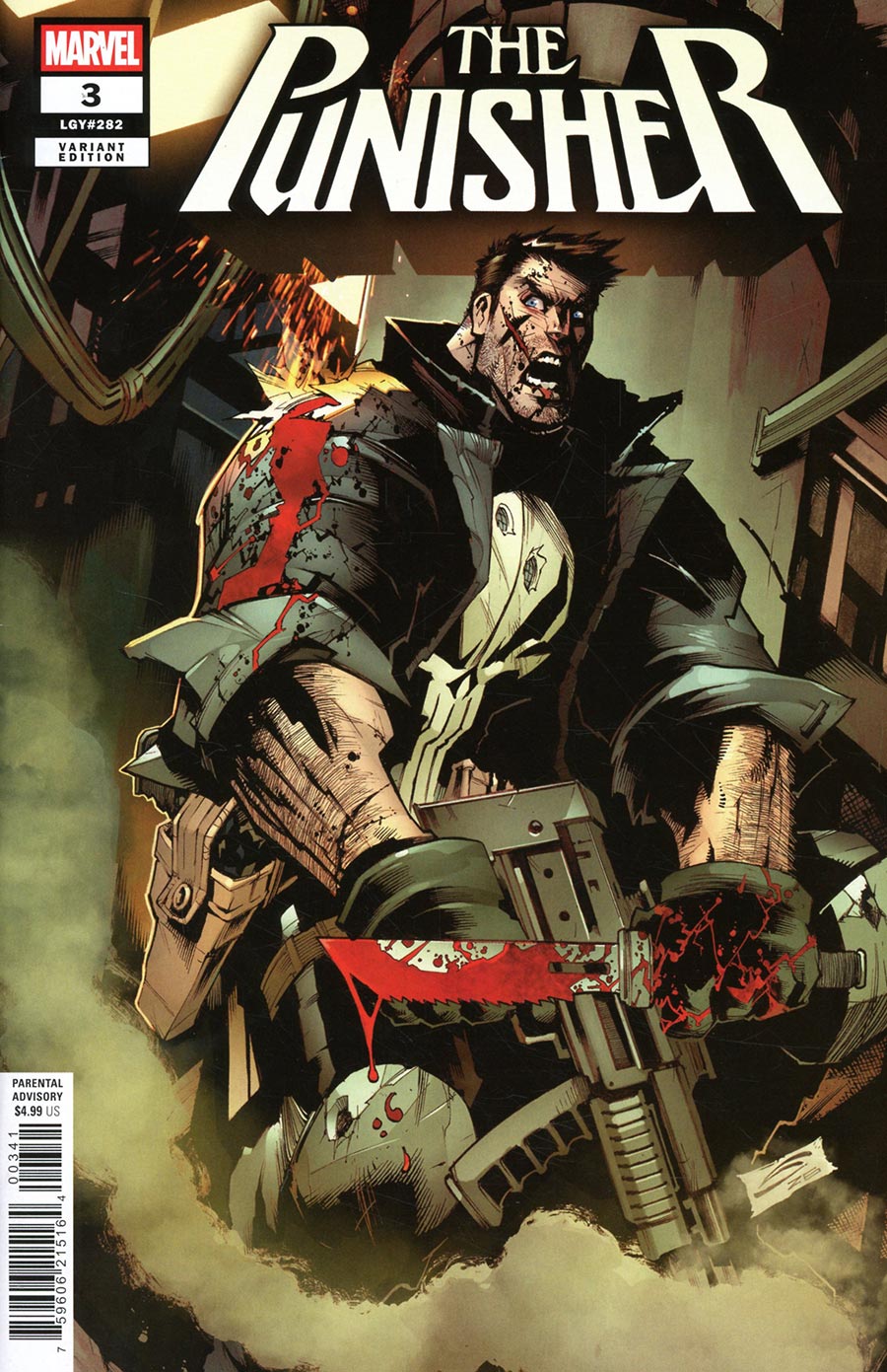 Punisher Vol 14 #3 Cover D Variant Gerardo Sandoval Cover