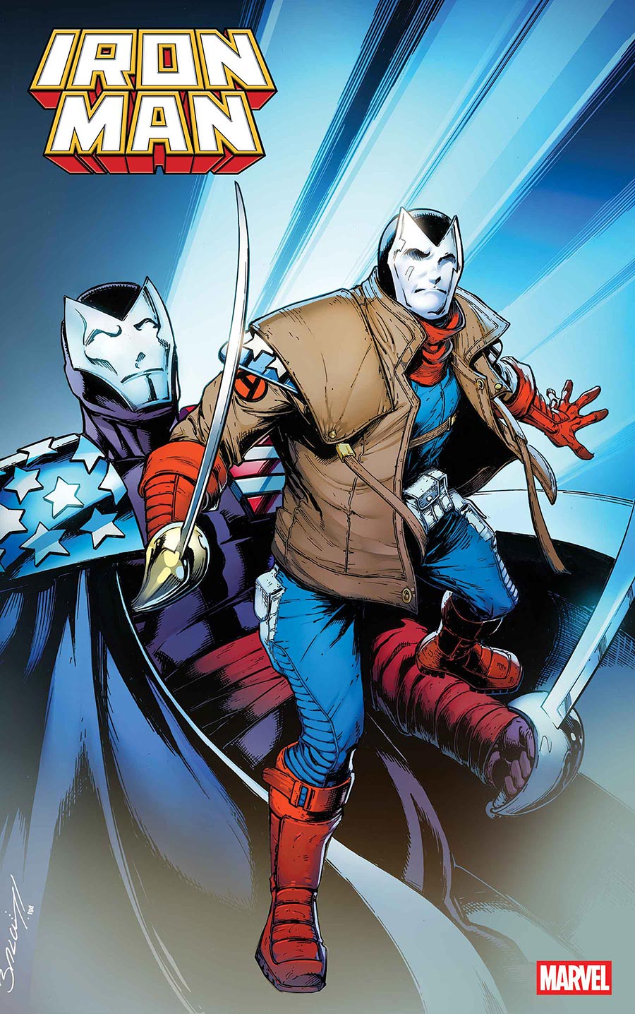 Iron Man Vol 8 #4 Cover D Variant Mark Bagley Citizen V Villain Cover