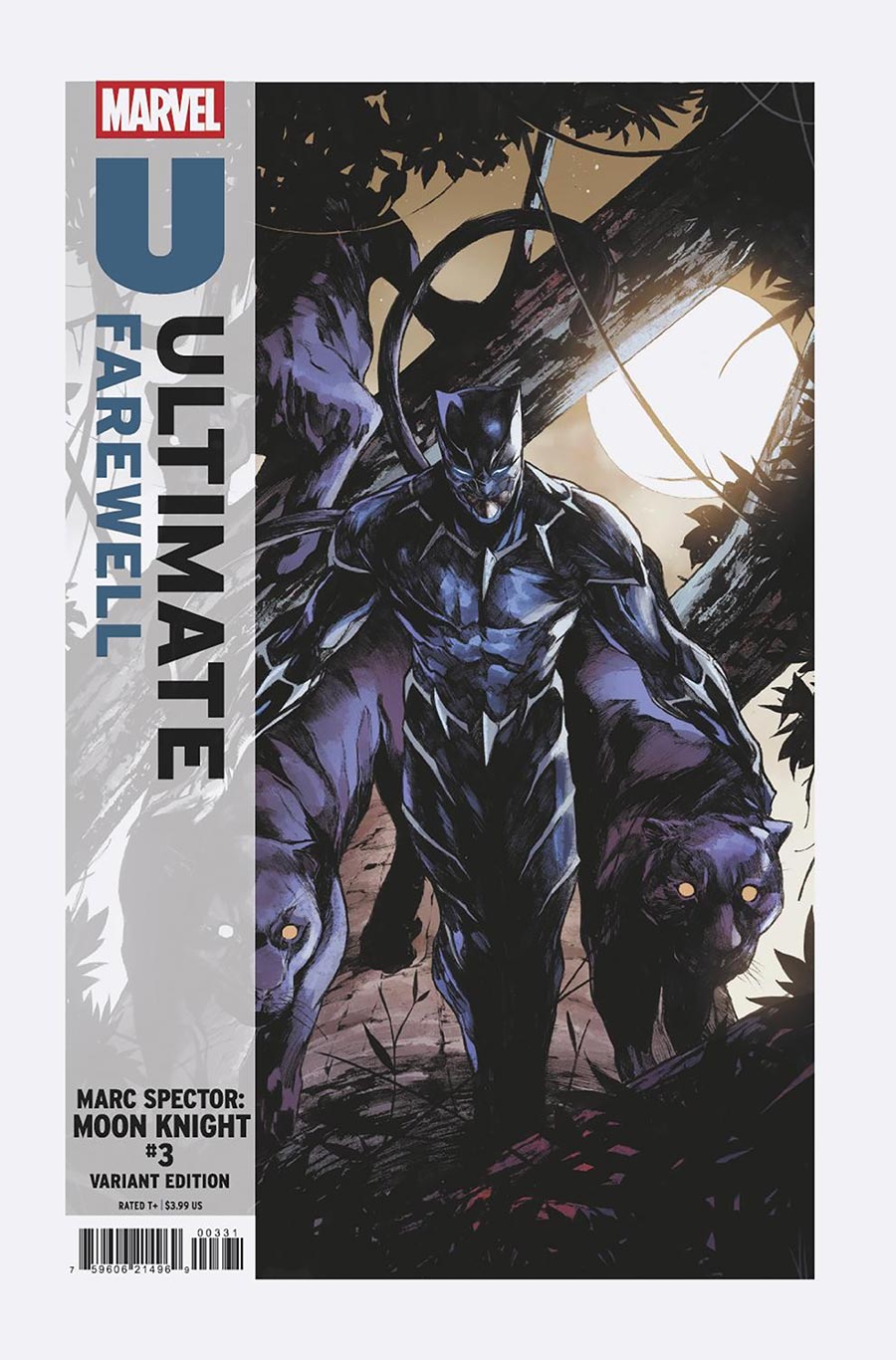 Marc Spector Moon Knight Vol 2 #3 Cover C Variant Alessandro Cappuccio Ultimate Farewell Cover