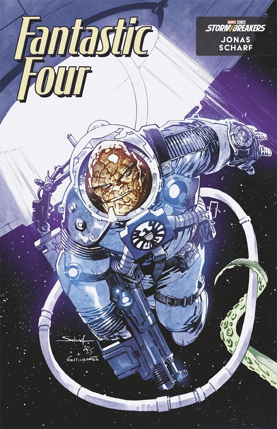 Fantastic Four Vol 8 #10 Cover D Variant Jonas Scharf Agents Of S.H.I.E.L.D. Cover