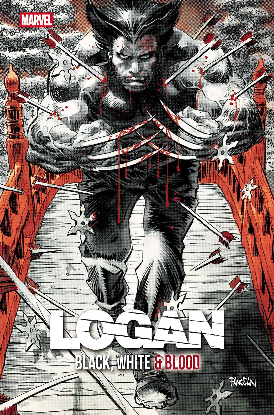 Logan Black White & Blood #4 Cover A Regular Dan Panosian Cover
