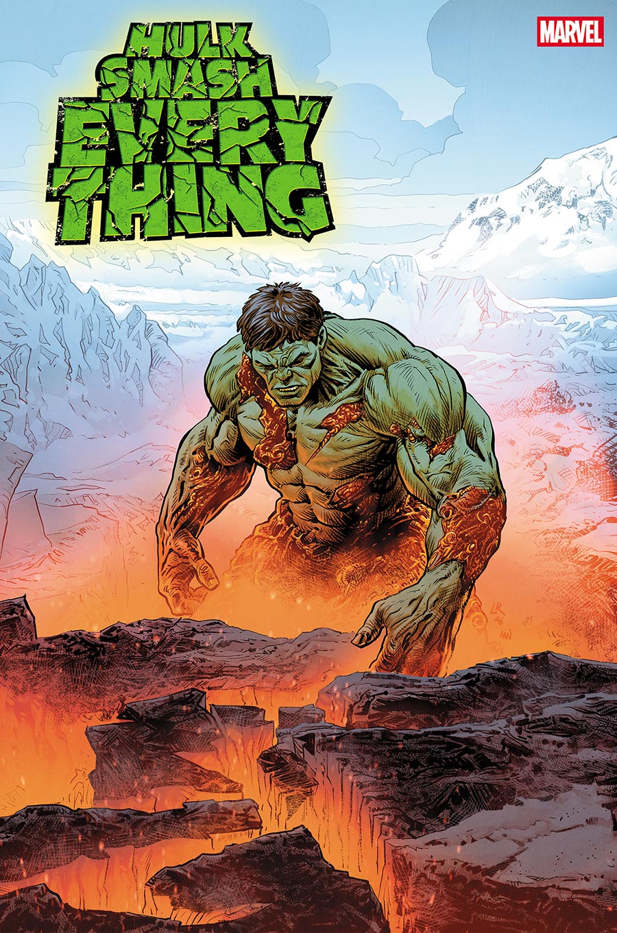 Hulk Smash Everything #5 Cover B Variant Luke Ross Cover
