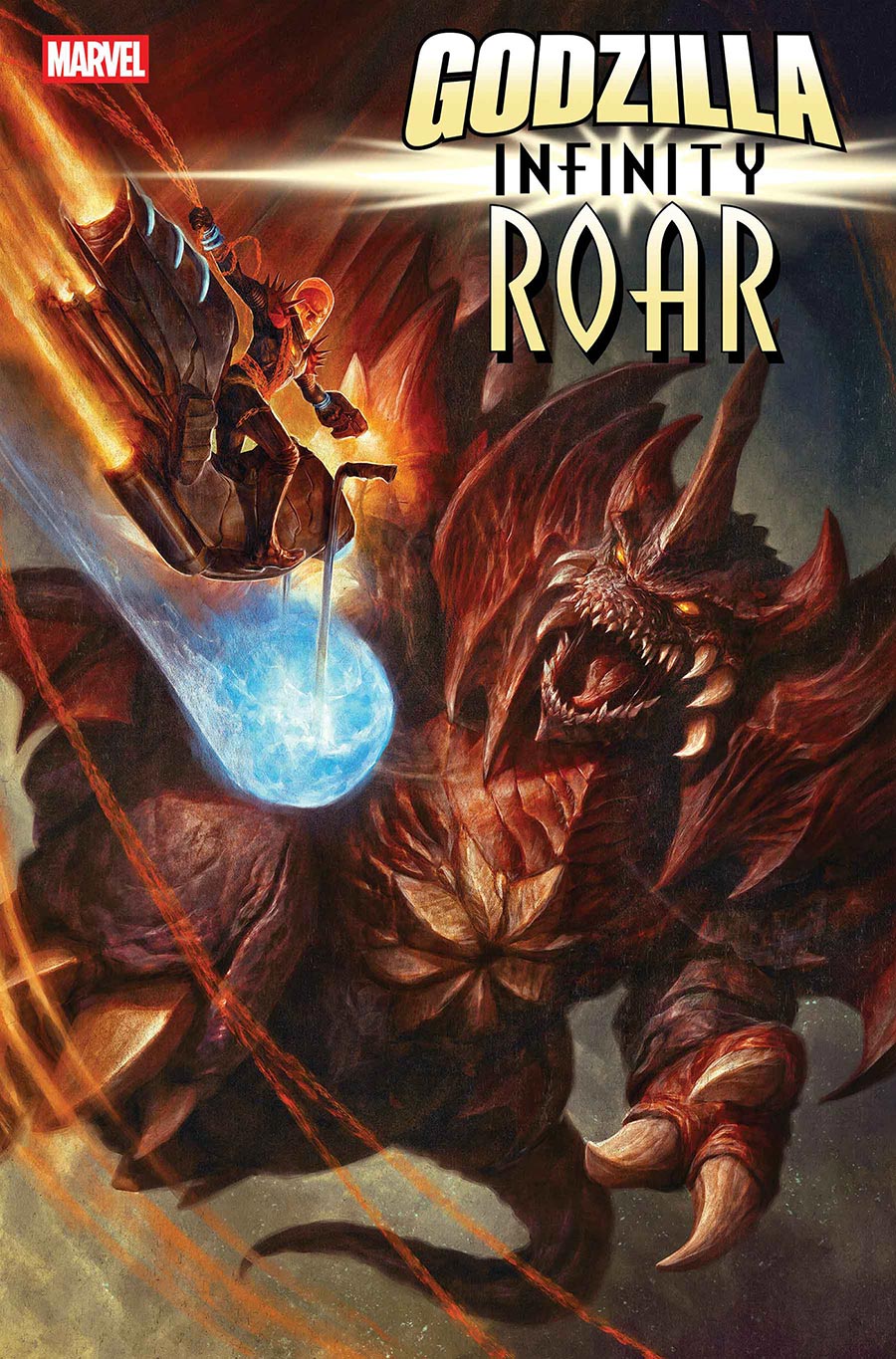 Godzilla Infinity Roar #3 Cover B Variant Dave Rapoza Cosmic Cover