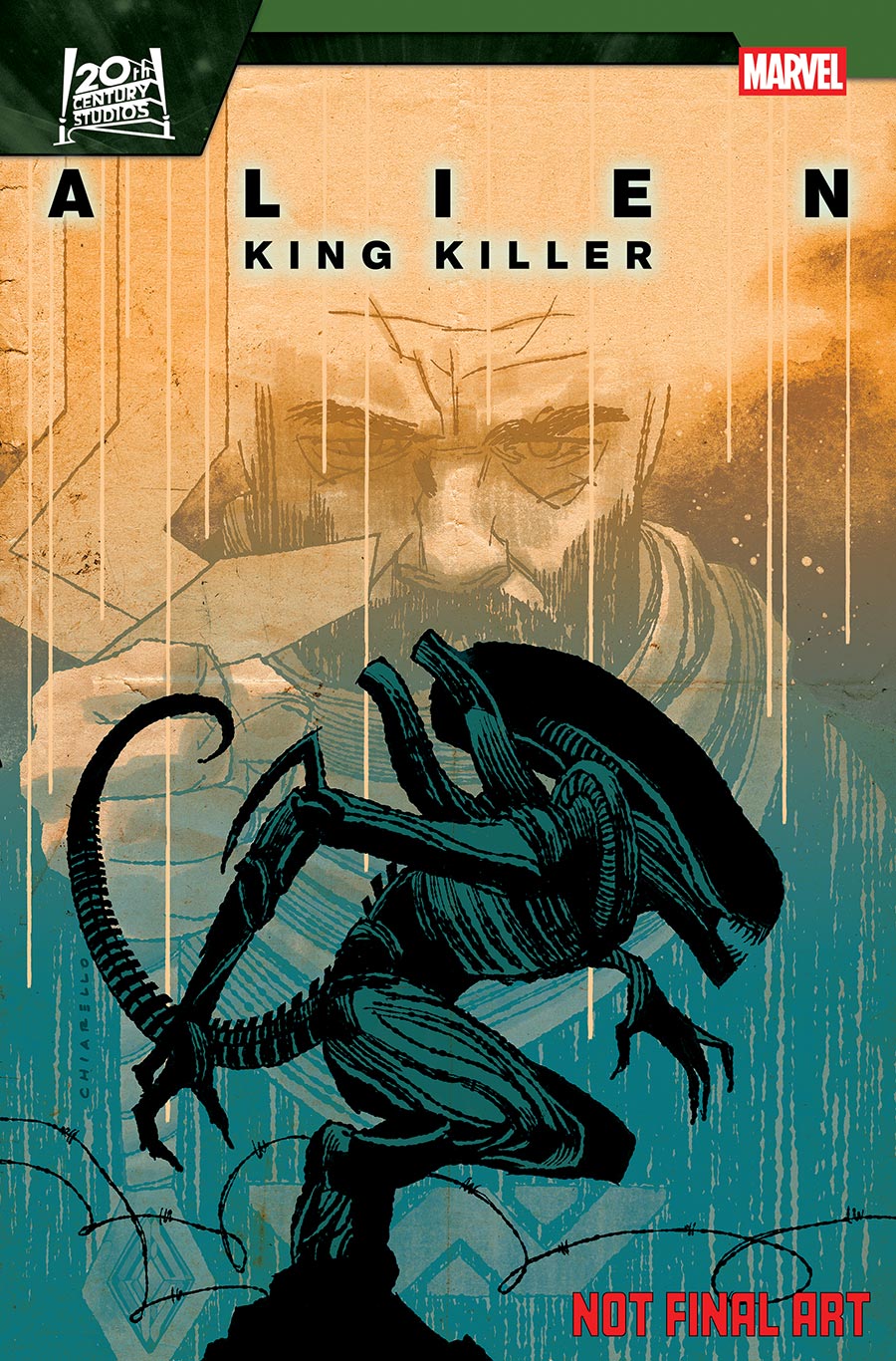 Alien King Killer #1 Cover C Variant Mark Chiarello Cover