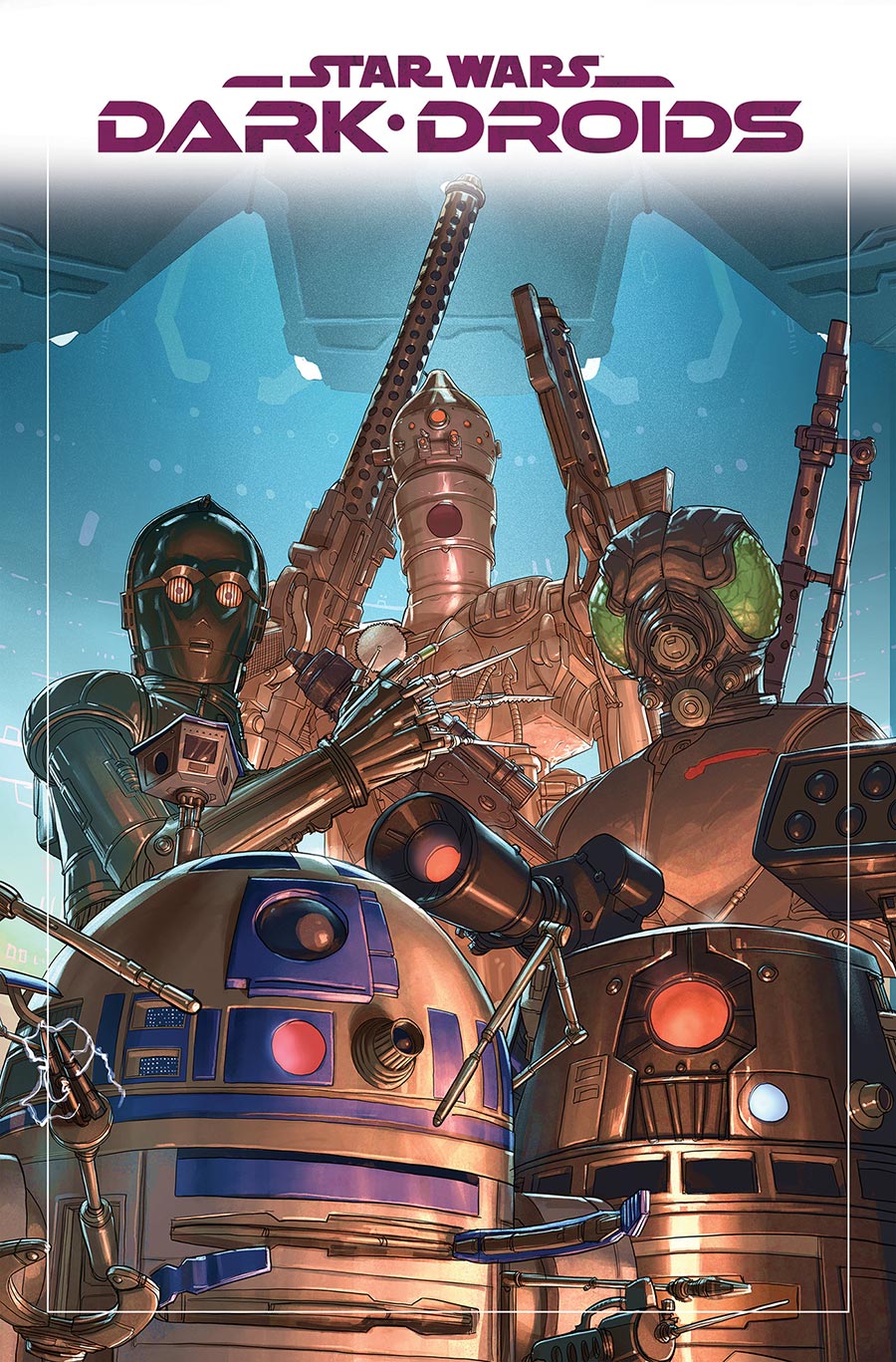 Star Wars Dark Droids Omnibus HC Direct Market Pete Woods Variant Cover