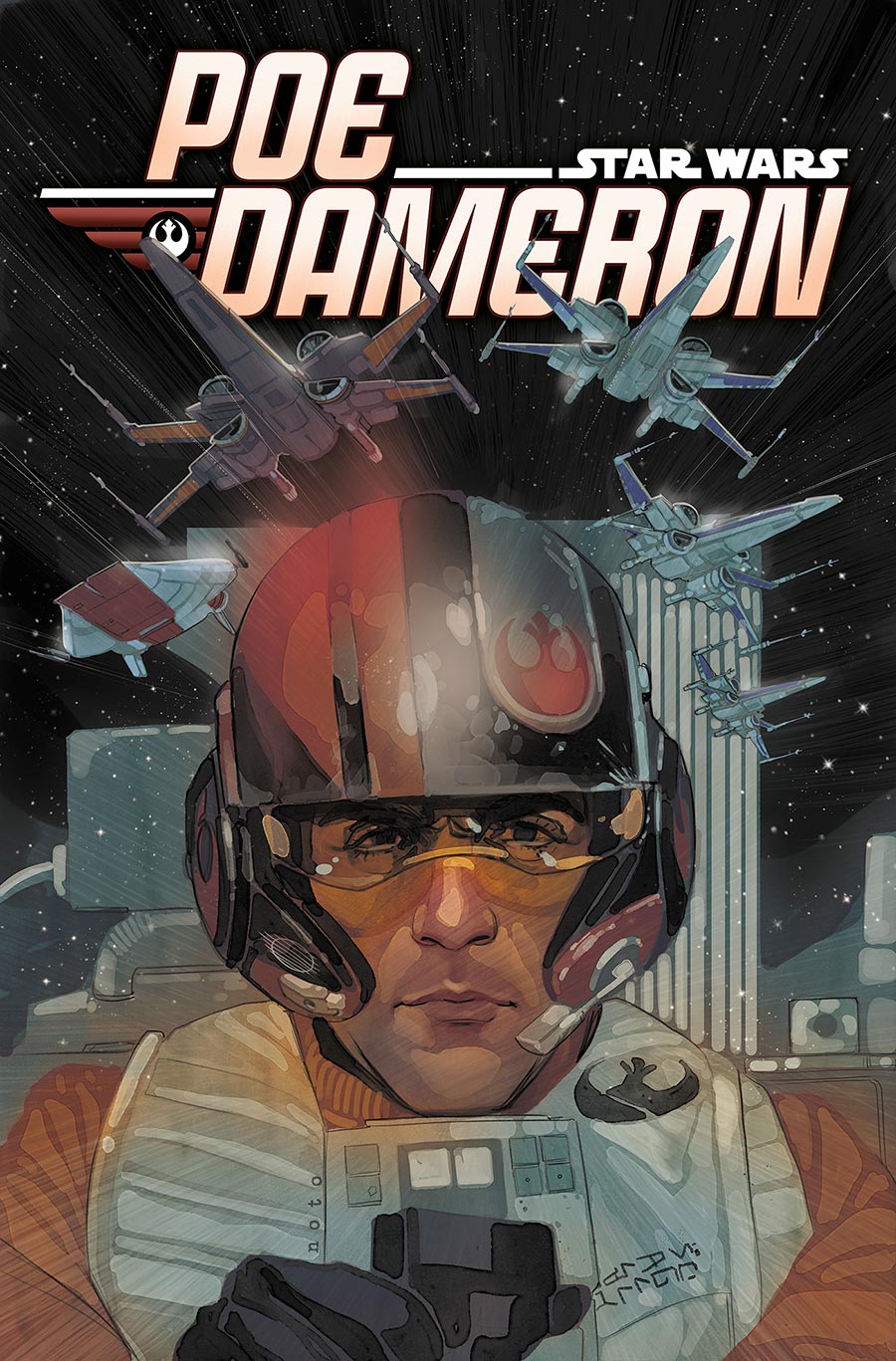 Star Wars Poe Dameron Omnibus HC BooK Market Phil Noto Cover