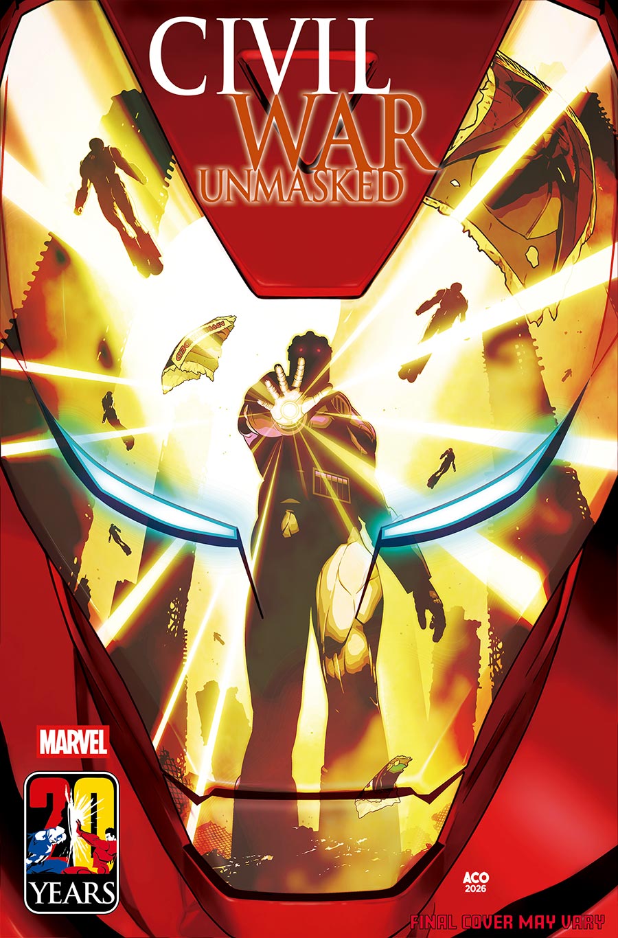 Civil War Unmasked #1 Cover E Variant ACO Foil Cover