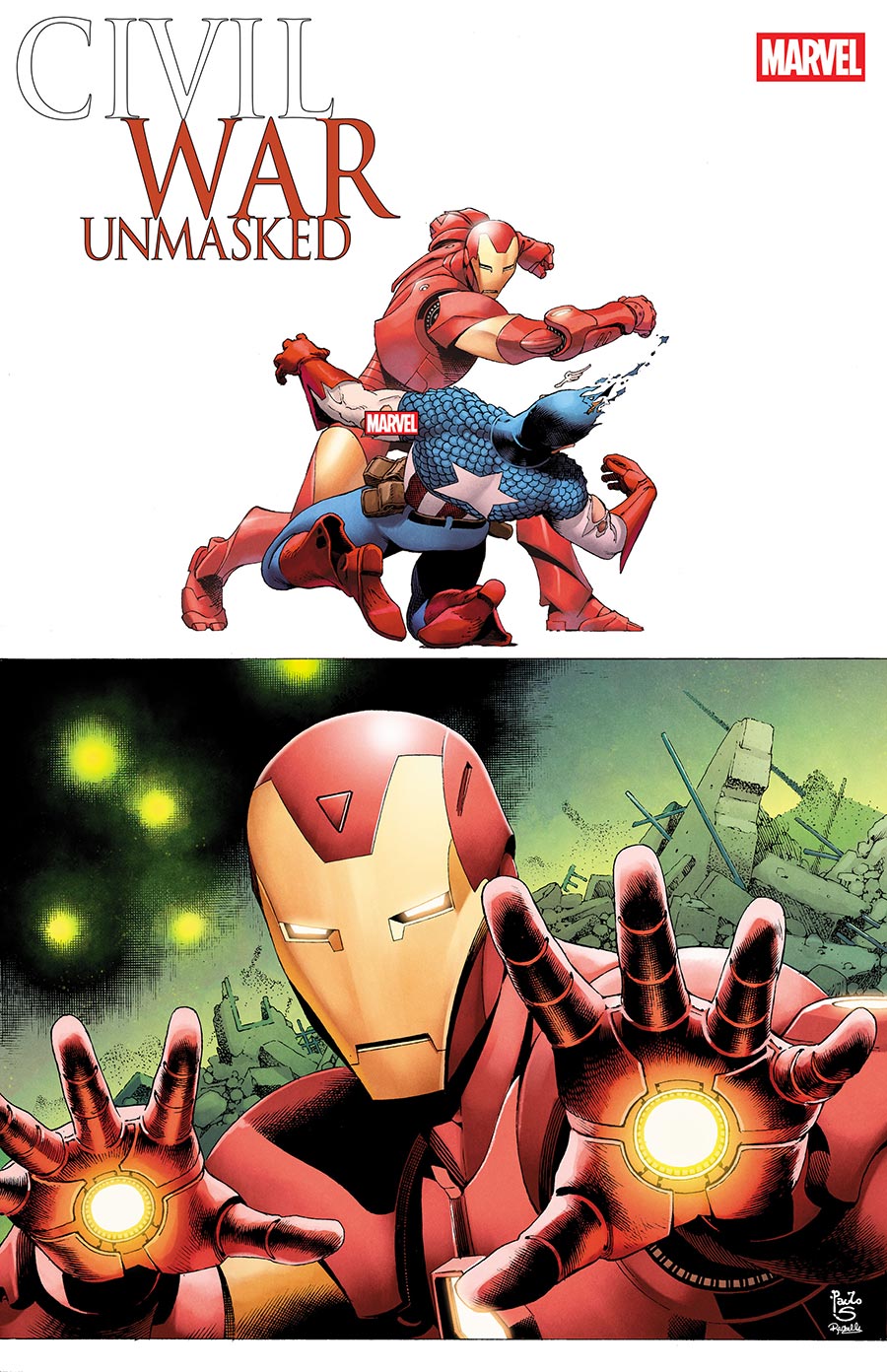 Civil War Unmasked #1 Cover B Variant Paulo Siqueira 5-Part Connecting Cover