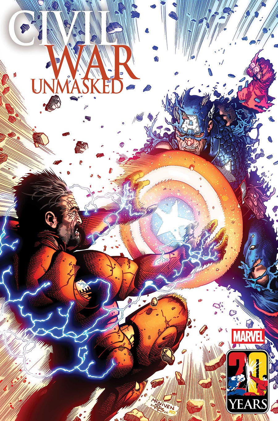 Civil War Unmasked #1 Cover F Incentive Steve McNiven Variant Cover