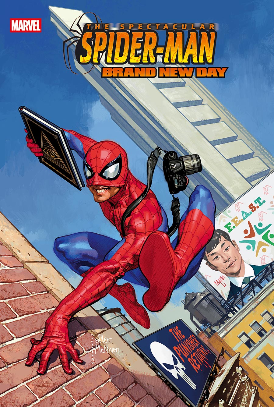 Spectacular Spider-Man Brand New Day #1 Cover B Variant Josemaria Casanovas Homage Cover
