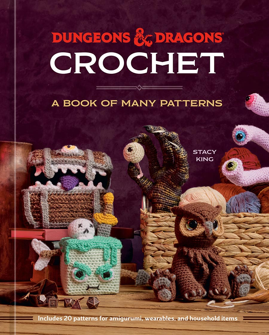 Dungeons & Dragons Crochet A Book Of Many Patterns HC