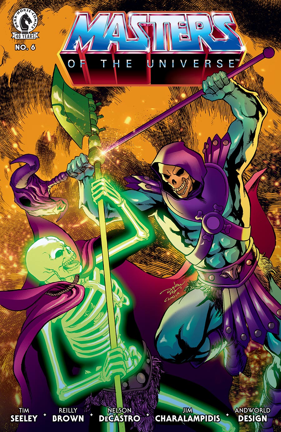 Masters Of The Universe Vol 6 #6 Cover B Variant Daniel HDR Cover