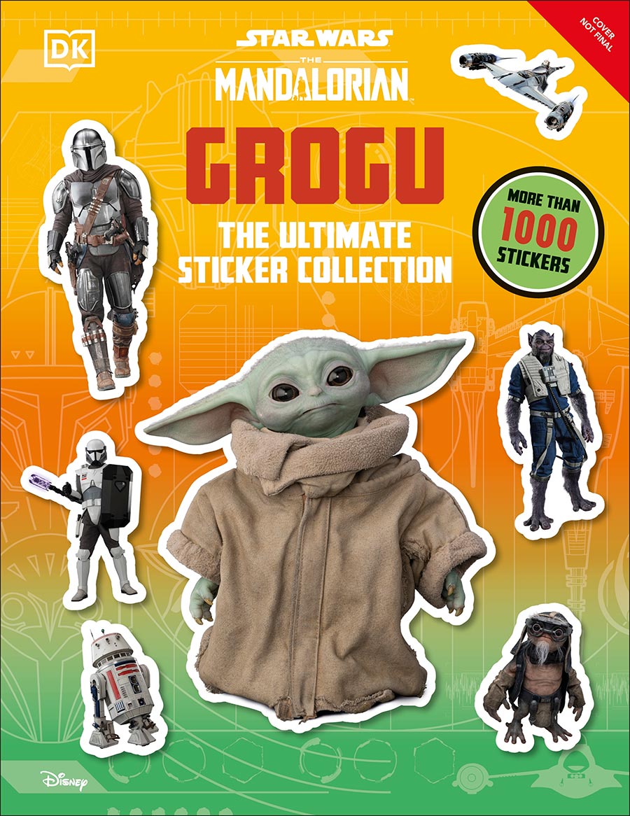 Star Wars The Mandalorian Grogu The Ultimate Sticker Collection TP