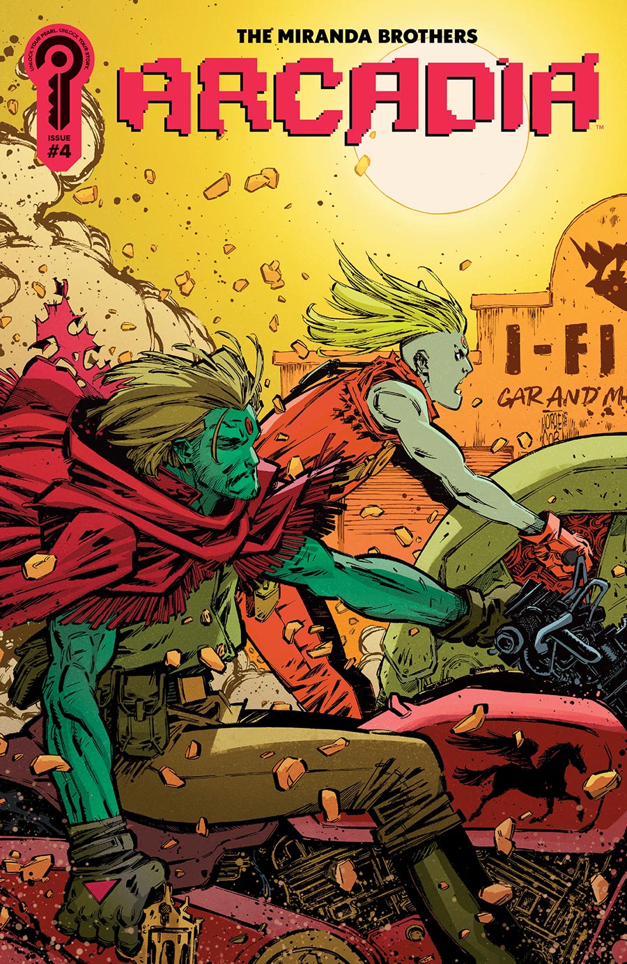 Arcadia (Ignition Press) #4 Cover B Variant Jorge Corona Cover