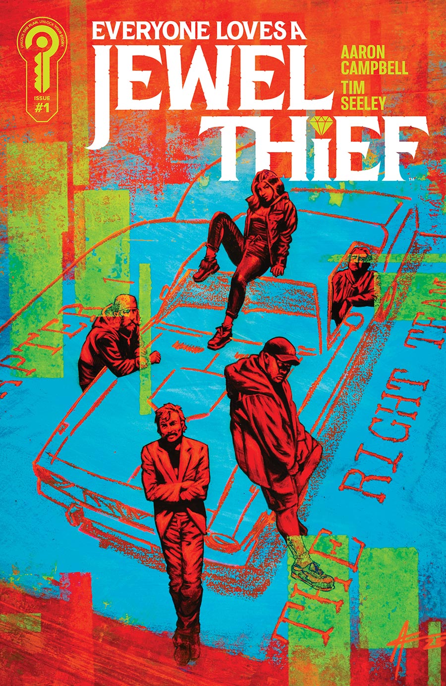 Everyone Loves A Jewel Thief #1 Cover A Regular Aaron Campbell Cover