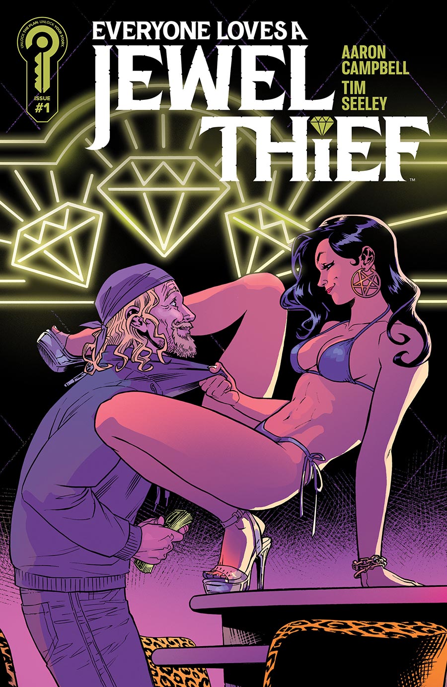 Everyone Loves A Jewel Thief #1 Cover C Incentive Rebekah Isaacs Variant Cover