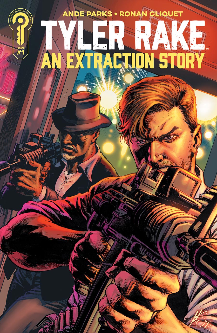 Tyler Rake An Extraction Story #1 Cover B Variant Marco Santucci Cover