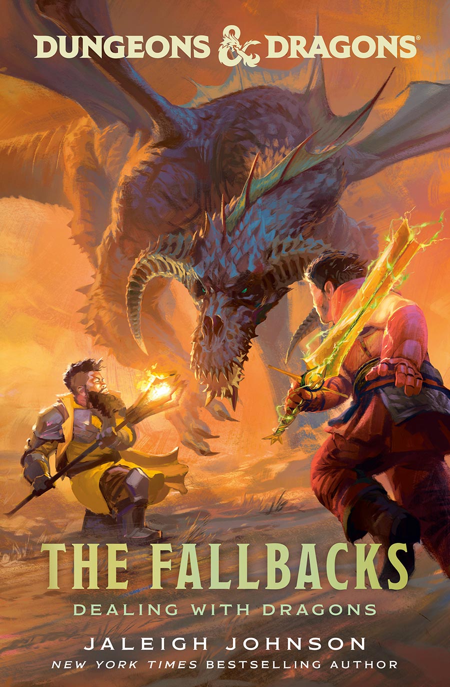 Dungeons & Dragons The Fallbacks Dealing With Dragons Novel TP