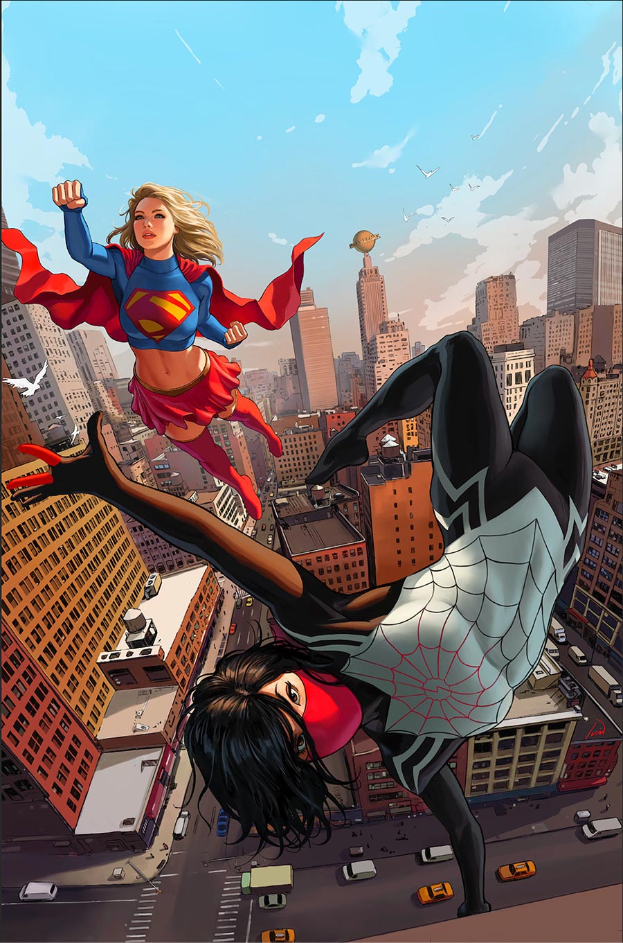 Marvel DC Spider-Man Superman #1 (One Shot) Cover Y Incentive Ivan Talavera Silk & Supergirl Virgin Cover