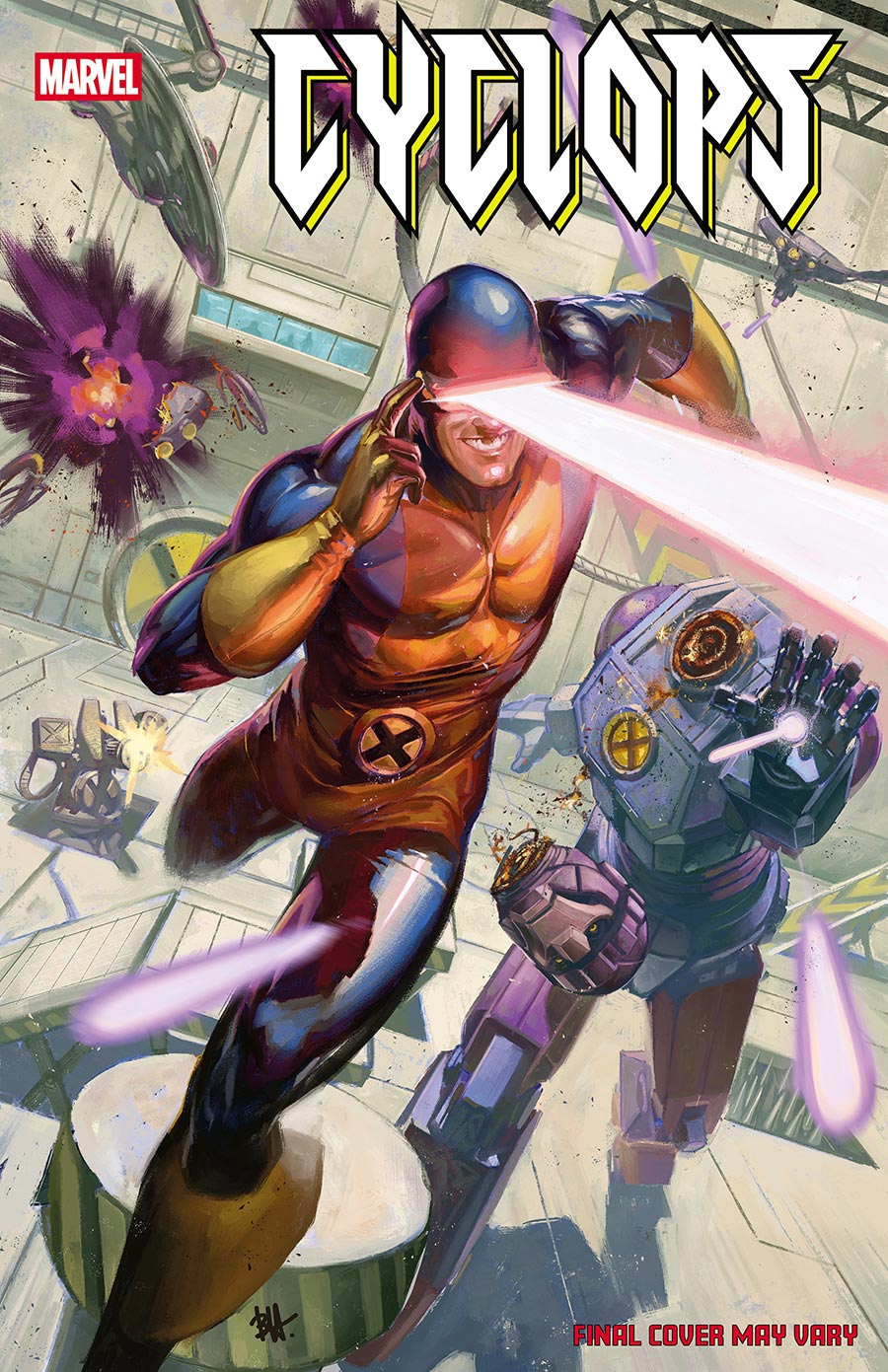 Cyclops Vol 3 #3 Cover C Variant Ben Harvey Cyclops Cover (Shadows Of Tomorrow Tie-In)